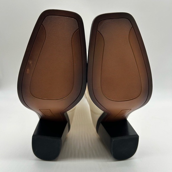 Sarto by Franco Sarto A-Vance Vanilla PU Mid-Calf Boots Size 6.5M, New with Box - Picture 8 of 14